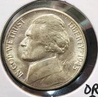 1945-S MS66 Gem Silver Mint State Jefferson .05C - 2