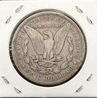 1891 Morgan Silver Dollar, Philadelphia, 90% Silver, Circulated, Liberty Head, Eagle Reverse - 2