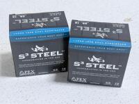 Apex S3 Steel 12 Gauge 3" #4 Shot 1 1/4 oz 1450fps 25rd Box Steel Hunting Ammunition - 2