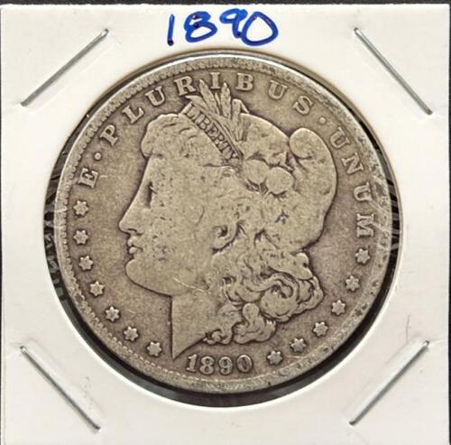 1890-O Morgan Silver Dollar, New Orleans Mint, 90% Silver, Classic Eagle Reverse