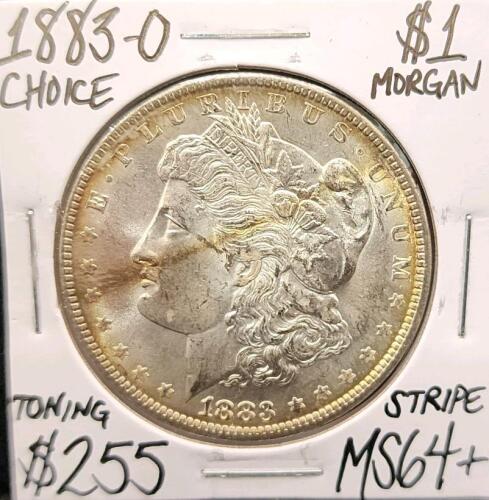 1883-O MS64+ Choice Silver Morgan Dollar