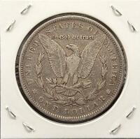 1889-O Morgan Silver Dollar $1, New Orleans Mint, 90% Silver, Circulated - 2
