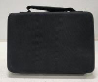 Large Black Soft Organizer Case w/ Zipper & Handle for Knives, Tools, Markers - 3
