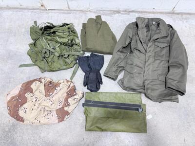 M-65 Field Jacket by Eastern Canvas 1986, US Military Surplus Lot, OD Green, Contract DLA100-86-C-0532