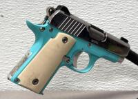 Kimber Micro .380 ACP Special Edition, Teal Frame, 2.75" Barrel, 6+1, 2 Magazines, P0018741 - 3