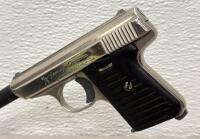 Jennings J-22 .22LR Chrome Pistol, Bryco, SN 684968, 6+1 Capacity, 2.5" Barrel - 2