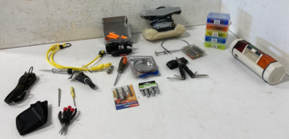 Sander & Various Hand Tools
