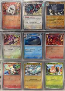Huge Binder Of 160+ Pok&eacute;mon Cards W/ Tons Of Holos And Rares