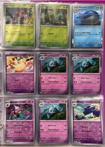 Huge Binder Of 160+ Pok&eacute;mon Cards W/ Tons Of Holos And Rares