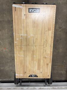 Ryobi STM202 LINK Speed Bench 47"x24" Mobile Workstation, 400lb Cart Capacity, All-Terrain Wheels. please inspect in person.
