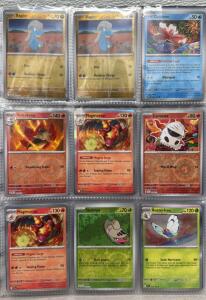 Huge Binder Of 160+ Pok&eacute;mon Cards W/ Tons Of Holos And Rares
