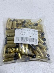 OakIsland .45 Long Colt Ammo, 250gr TPJ, 100 Rounds, Brass Case, DIA45LC-250-N Batch
