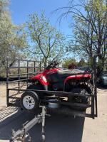 (2) 2008 Polaris Trail Boss 330 4-Wheelers And Trailer - 20