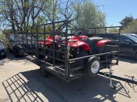 (2) 2008 Polaris Trail Boss 330 4-Wheelers And Trailer - 22
