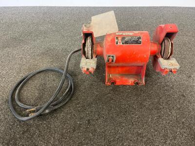 Ashland Bench Grinder Model 1782, 6" Wheels, 1/3 HP, 120V, 2.25A, 3450 RPM, UL Listed, USA, working condition