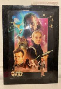Star Wars Episode I &ndash; The Phantom Menace 30x42" Framed Movie Poster, 1999, Black Frame