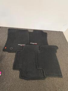 Toyota 4Runner TRD Pro OEM Carpet Floor Mats, Black, Set of 4, Part #PT208-89191-20