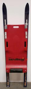 Snap Ski Sled/Ski Rescue Sled With Rossignol R990 All-Season Skis, 6 ft Length