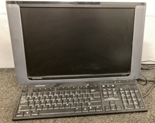 Compaq Computer Monitor With Keyboard