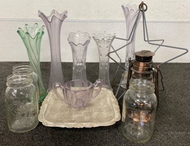 Vintage Vases, Jars, and More