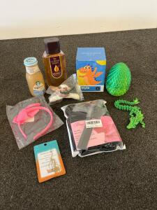 Bajaj Almond Drops, Starbucks Frappuccino, Dragon Egg Toy, Plush, Hair Accessories