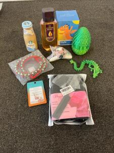 Bajaj Almond Drops, Starbucks Frappuccino, Dragon Egg Toy, Plush, Hair Accessories