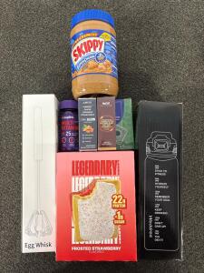 Stainless Steel Push Rotary Egg Whisk, 12-Inch, Dishwasher Safe, New In Box, Multivitamin Supplement, Fridge Deodorizer, 11-In-1 Turmeric Supplement, 11-In-1 Beet Root Liquid Drops, SKIPPY Peanut Butter, Super Chunk, 40 Ounce, Weddres Water Bottle For Fit
