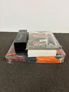 Mixed Lot: 360&deg; Tablet Case, Weddres 32oz Water Bottle, DIY Book Nook Kit & Multicolor Blanket