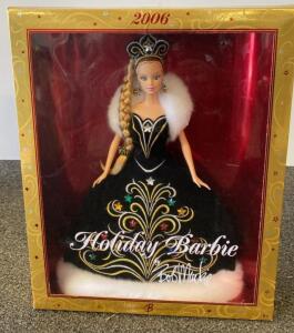 2006 Holiday Barbie By Bob Mackie, Collector Edition, Mattel J0948, Mint In Original Box