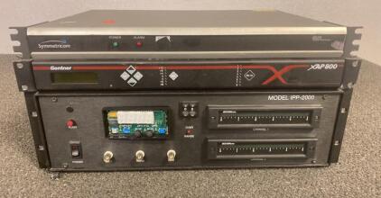 Symmetricom 6520, Gentner XAP800, IPP-2000 Rackmount Audio/Signal Processor Bundle, SN 4020 0234 - ( Unable To Test )