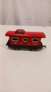 Vintage Marx 556 New York Central Lines O Gauge Tin Caboose