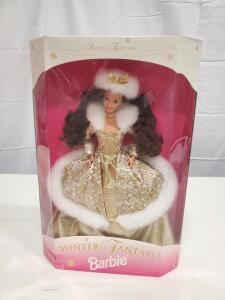 Mattel Barbie Winter Fantasy Special Edition 1999 Holiday Collector Doll #15550 NRFB