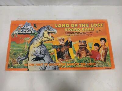 Land of the Lost Board Game (1992, Tiger Toys) Model 3-401, 2-6 Players, Complete Board & Cards