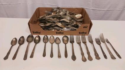 Assorted Vintage Silver Plater Silverware