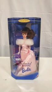Mattel Enchanted Evening Barbie 18691 Collector Edition 1995 NRFB Hallmark 11.5" Repro