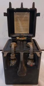 U.S. Army Signal Corps BB-29 Lead-Acid Battery, 4V 80Ah, WWII Era, The Electric Storage Battery Co.