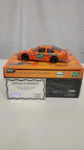 Revell 1:24 Diecast 2002 Dodge Intrepid R/T NASCAR, Tropicana 400, Chicagoland Speedway, COA