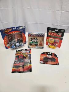 NASCAR & NHRA Collectible Die-cast Cars and Action Figure Lot - Gordon, Yates, Labonte, Jr., Atwood