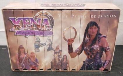 Xena: Warrior Princess - The Premiere Season VHS Box Set, 12 VHS, 24 Episodes, Anchor Bay