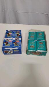 1990 Pro Set NHL Series 1 Hockey Cards (8 Packs) & 1990-91 SkyBox NBA Series II (8 Packs) Partial Boxes
