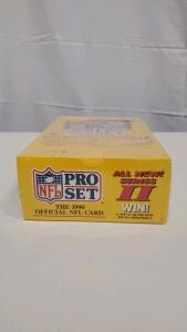 1990 Pro Set NFL Football Cards Series II Factory Sealed Box, 36 Packs, Emmitt Smith RC Chance