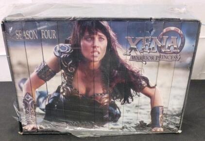 Xena Warrior Princess Season Four VHS Box Set, 11 VHS Region 1, Original Packaging New