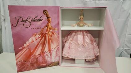 Limited Edition 1996 Barbie Pink Splendor Doll, Deluxe Box