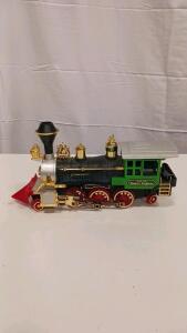 Denver Express Steam Locomotive Toy, G Scale, D.&.R.W.E.R., 4-6-0 Wheel, Plastic, Approx. 14&rdquo; Long