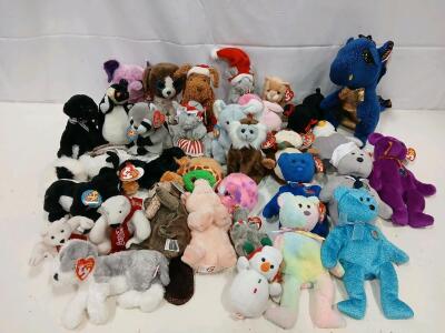 (33) Vintage Ty Beanine Babies
