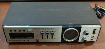 Morse Electrophonic TR-942P Stereo Receiver, 8-Track Player, 100W Output, Japan, SN F31-9 12 1025