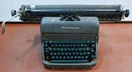 Remington Rand Standard Manual Wide Carriage Typewriter, QWERTY, c.1947&ndash;55, USA