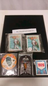 NFL & MLB Sports Card Lot: Michael Irvin Florida Hotbed, Rod Woodson Star Crossed, Tom Seaver Disc