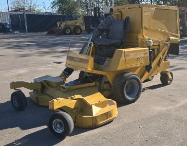 Hustler 4600 Commercial 72" Diesel Mower, Hi-Lift Bac-Vac, Hydrostatic Drive, Yanmar Engine