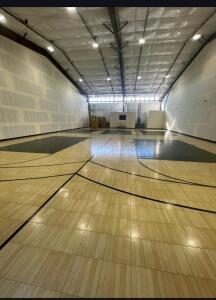 Basketball Court Flooring 4500 sq ft ( Hoops Not Included)